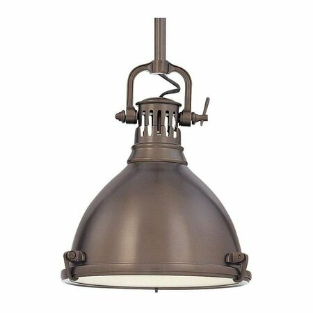 HUDSON VALLEY Pelham 10.50 Inch 1 Light Pendant 2211-AGB